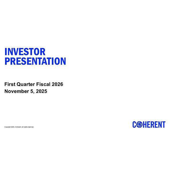 Q1 FY2026 Presentation